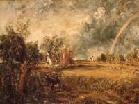 Constable, John - Cottage, Rainbow, Mill
